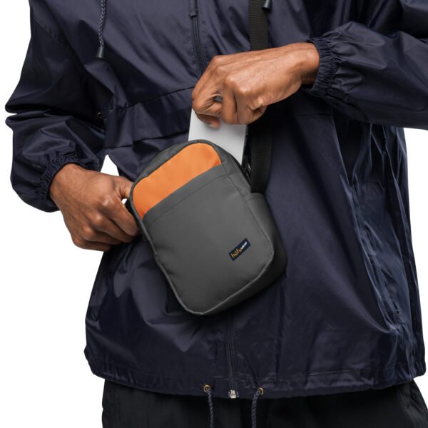 Utility Crossbody Bag (Gray) - Image 7