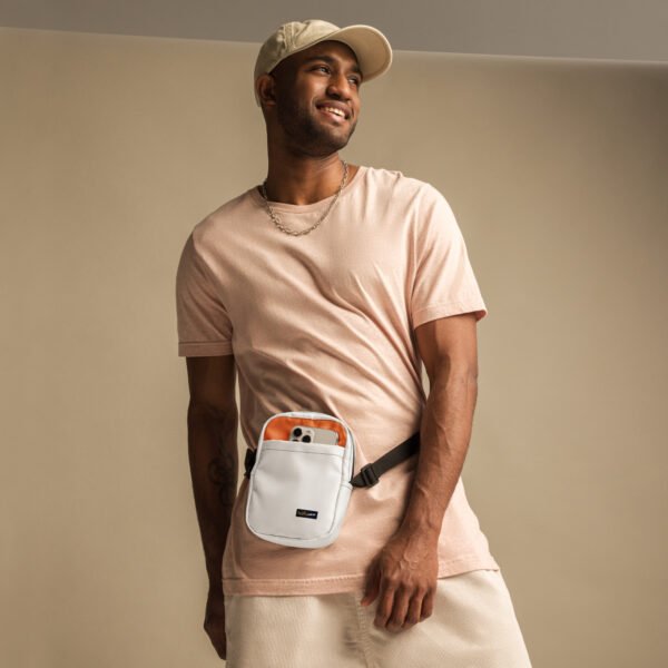 Utility Crossbody Bag (White) - Image 3