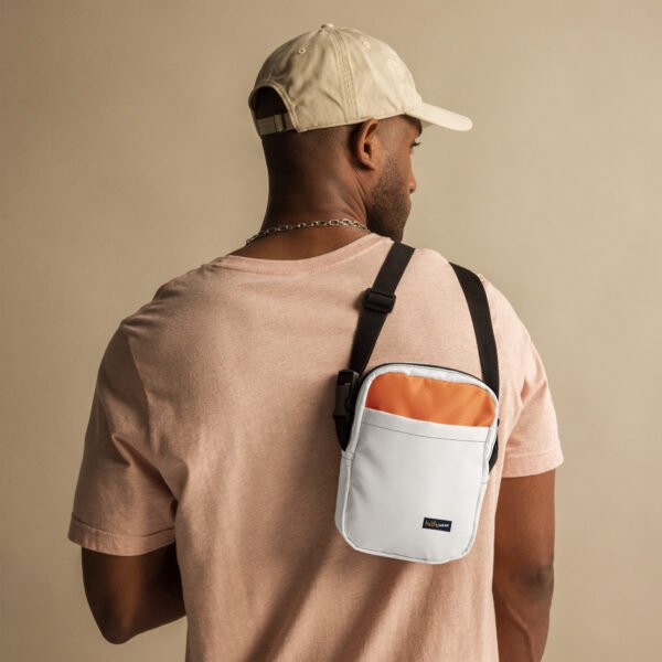 Utility Crossbody Bag (White) - Image 8