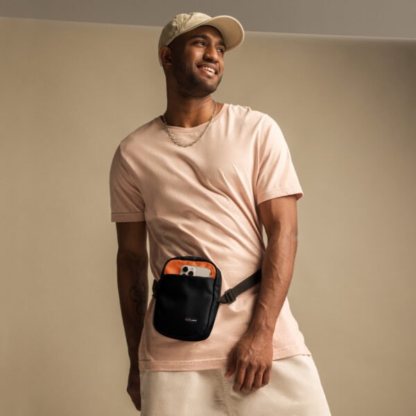 Utility Crossbody Bag (Black) - Image 3