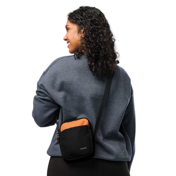 Utility Crossbody Bag (Black) - Image 9