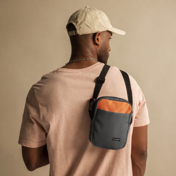 Utility Crossbody Bag (Gray) - Image 8