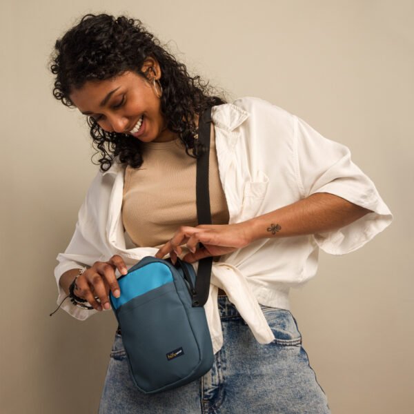 Utility Crossbody Bag (Dark Blue) - Image 10