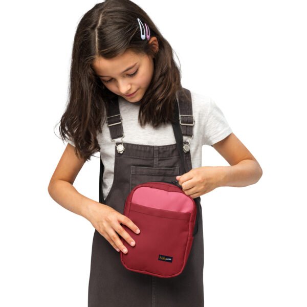 Utility Crossbody Bag (Red) - Image 3