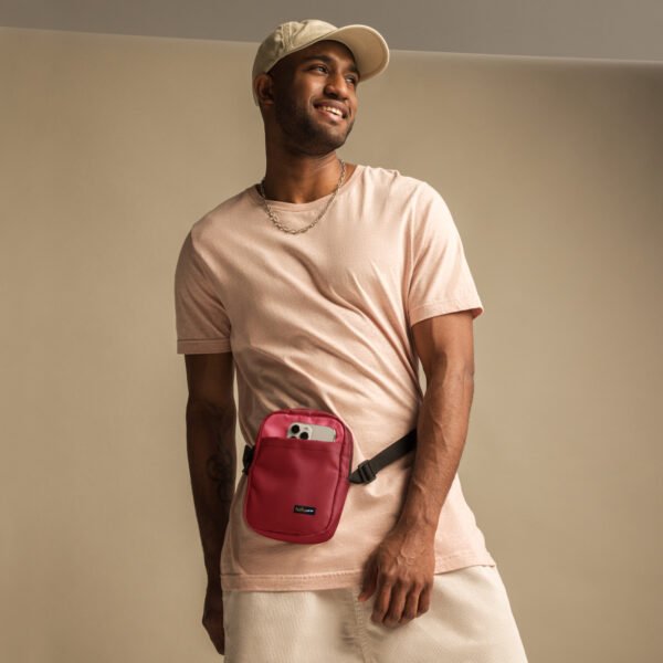 Utility Crossbody Bag (Red) - Image 5
