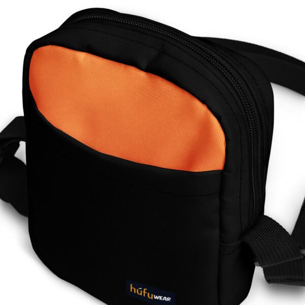 Utility Crossbody Bag (Black) - Image 10