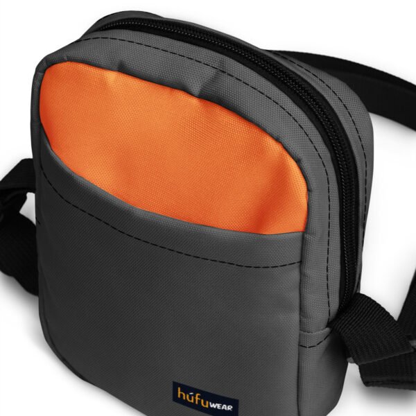 Utility Crossbody Bag (Gray) - Image 11