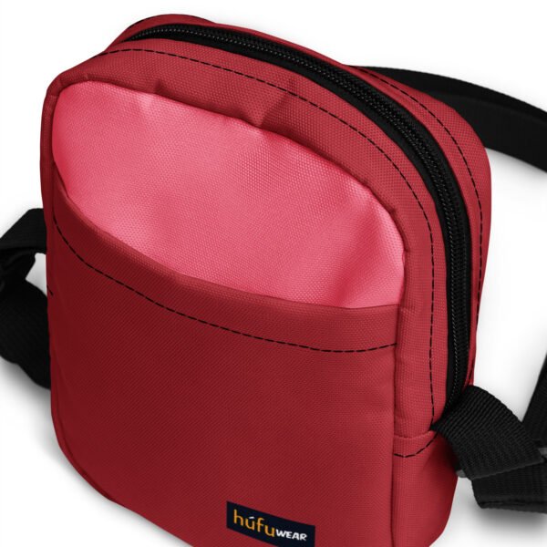 Utility Crossbody Bag (Red) - Image 10