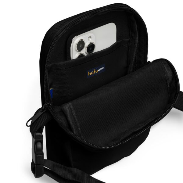 Utility Crossbody Bag (Black) - Image 4