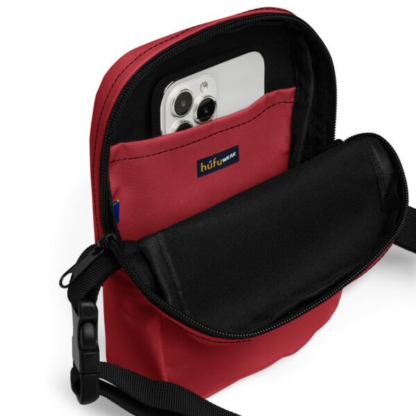 Utility Crossbody Bag (Red) - Image 6