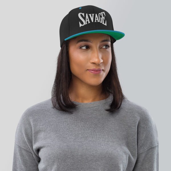 Savage - Snapback Hat - Image 5