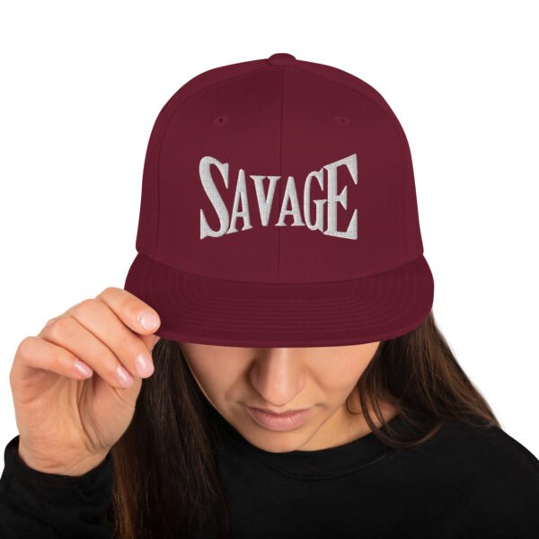 Savage - Snapback Hat - Image 6