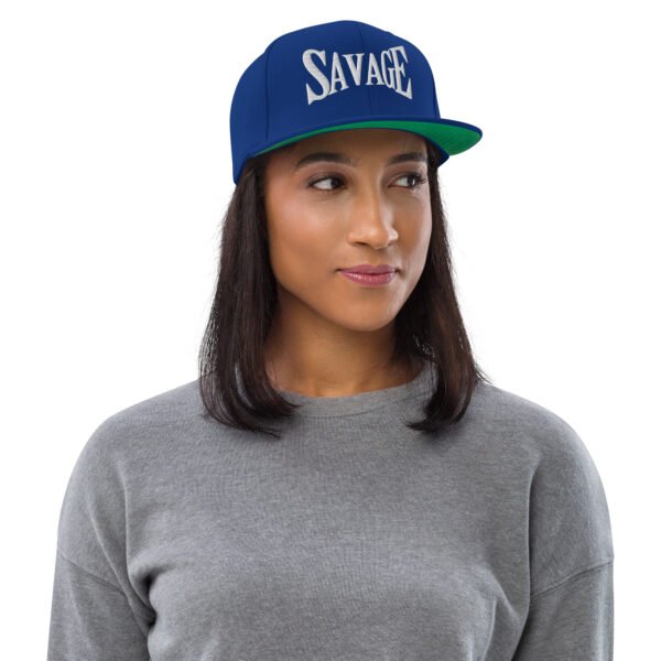 Savage - Snapback Hat - Image 8