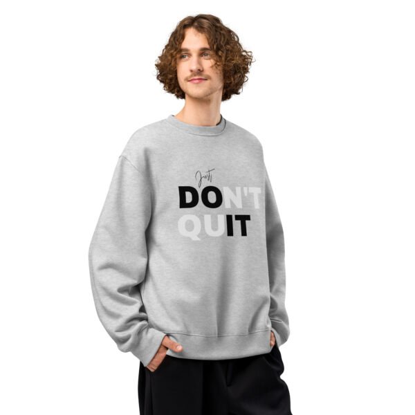 Just Do It Oversized heavyweight sweatshirt - Image 3
