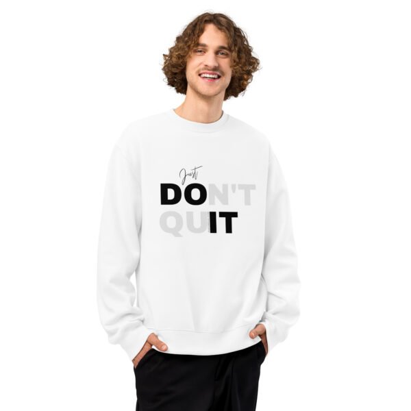 Just Do It Oversized heavyweight sweatshirt - Image 15