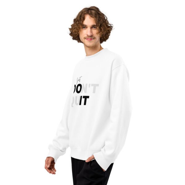 Just Do It Oversized heavyweight sweatshirt - Image 4