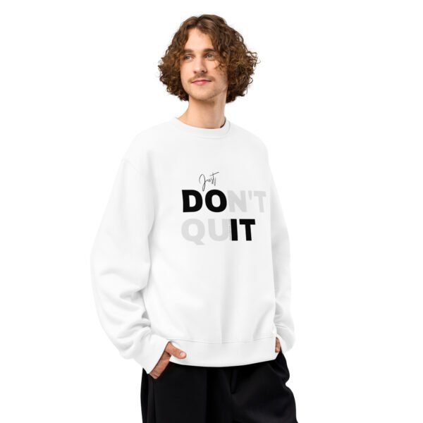 Just Do It Oversized heavyweight sweatshirt - Image 17