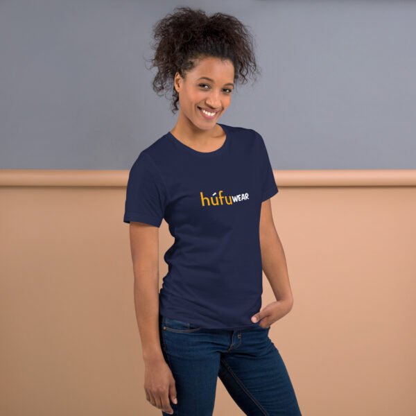 Hufu Wear Unisex t-shirt (Navy Blue) - Image 10