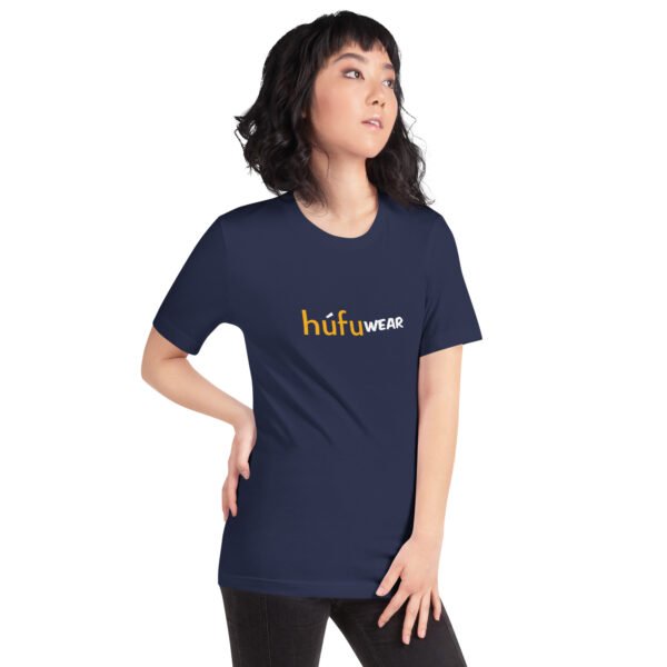 Hufu Wear Unisex t-shirt (Navy Blue) - Image 4