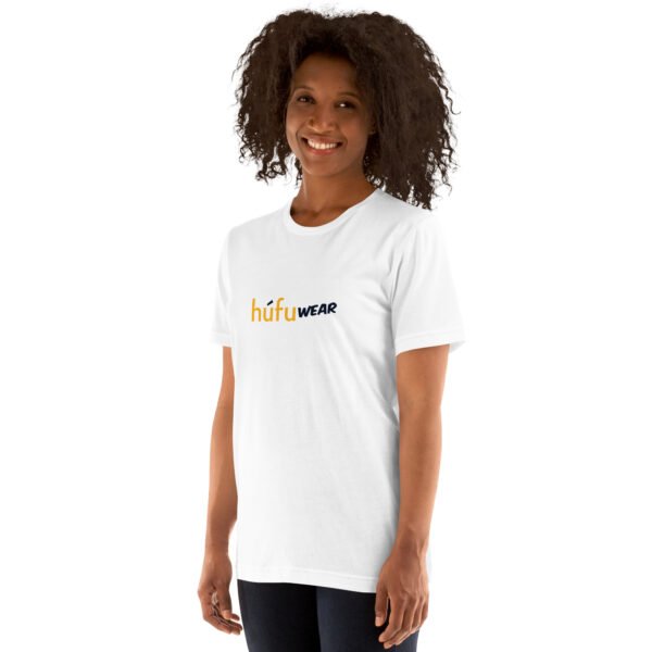 Hufu Wear Unisex t-shirt (White) - Image 3