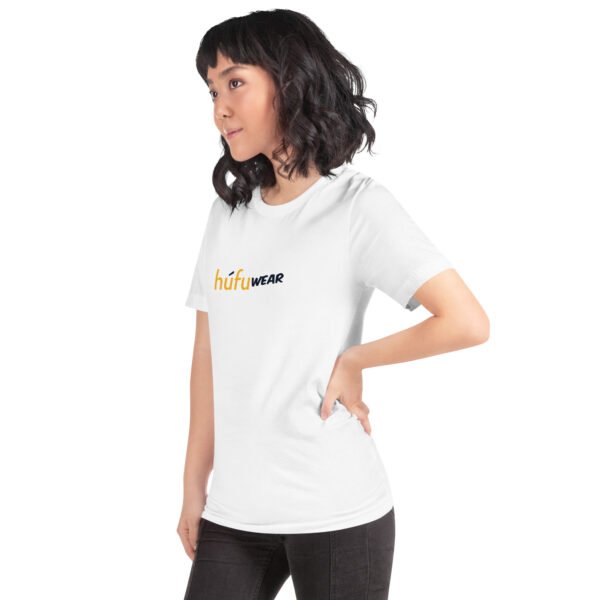 Hufu Wear Unisex t-shirt (White) - Image 4
