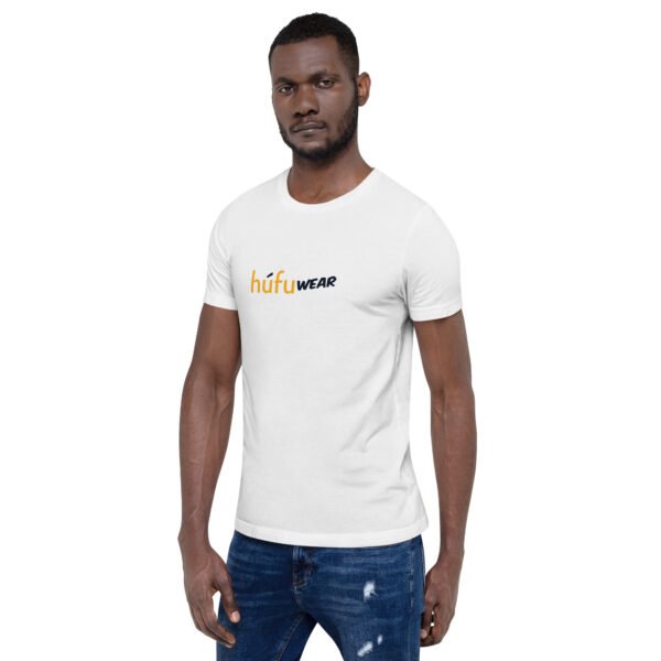 Hufu Wear Unisex t-shirt (White) - Image 8