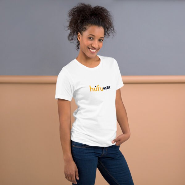Hufu Wear Unisex t-shirt (White) - Image 9